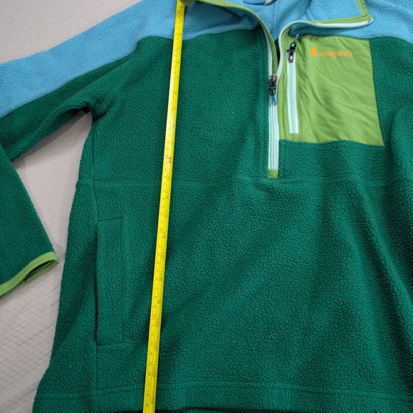 Cotopaxi Women's Abrazo Half-zip Fleece Jacket Green/Blue Size Medium - Picture 6 of 6